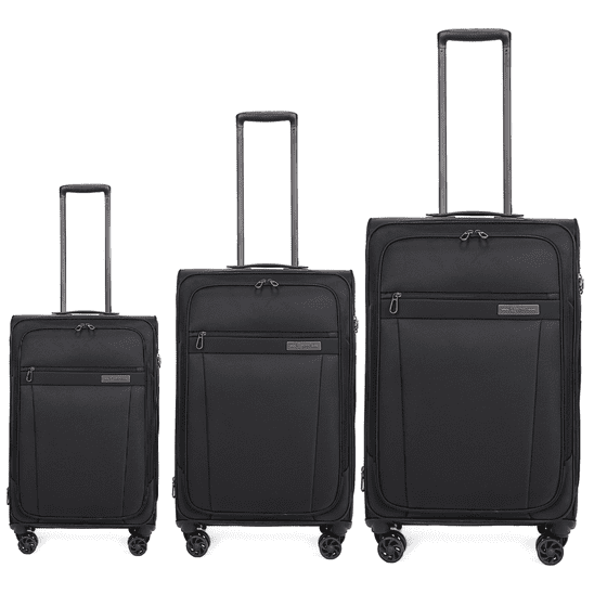 Σετ Βαλίτσες Ταξιδιού 3 Τεμαχίων 5200 μαύρο