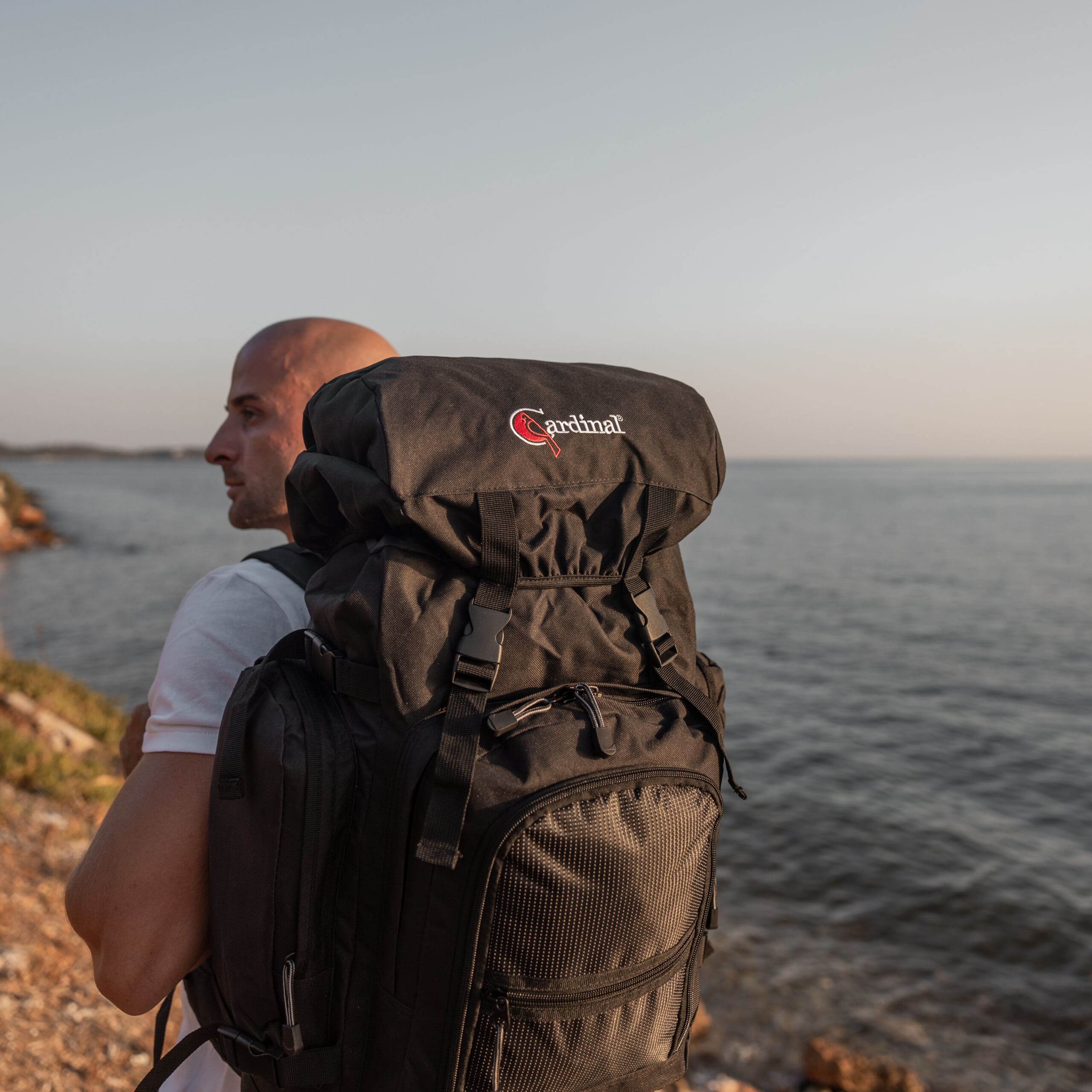 Σακίδιο πεζοπορίας Cardinal αδιάβροχο Ταξιδιού 60L 521 μαύρο