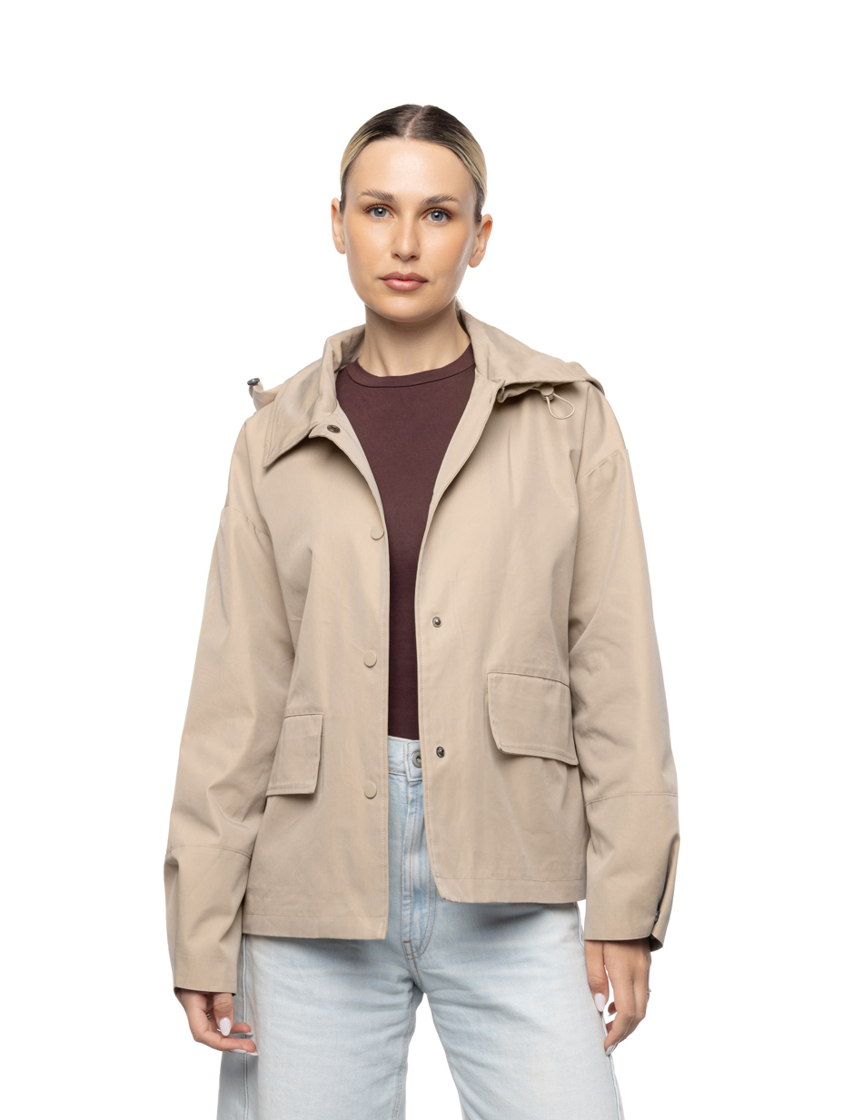 Splendid Γυναικείο κοντό  μπουφάν 55-101-001 BEIGE