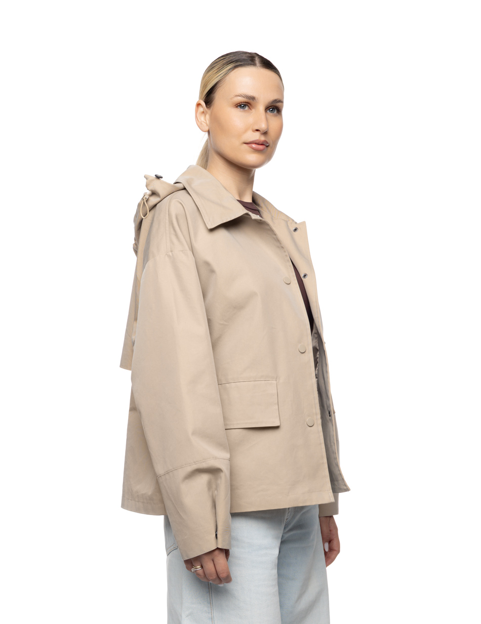 Splendid Γυναικείο κοντό  μπουφάν 55-101-001 BEIGE