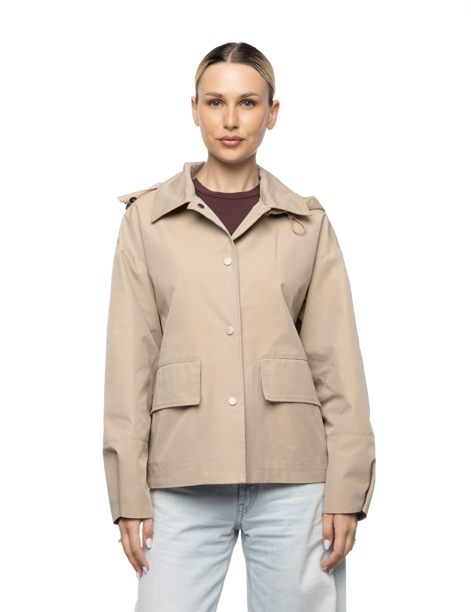 Splendid Γυναικείο κοντό  μπουφάν 55-101-001 BEIGE