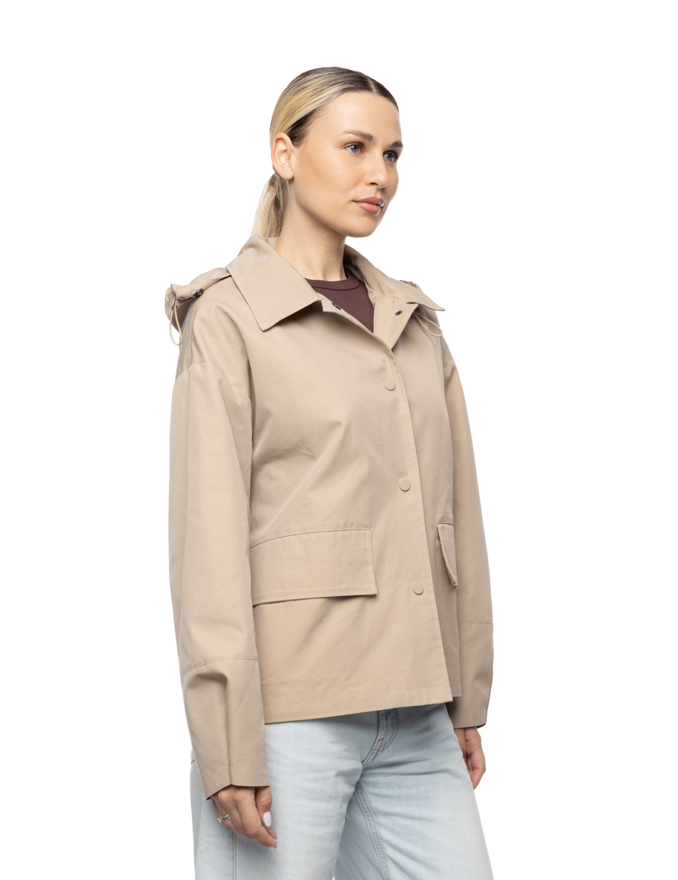 Splendid Γυναικείο κοντό  μπουφάν 55-101-001 BEIGE