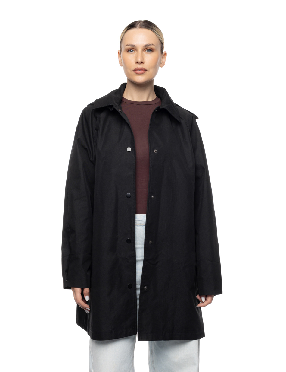 Biston γυναικείο ντεμί πανωφόρι 55-101-003 BLACK