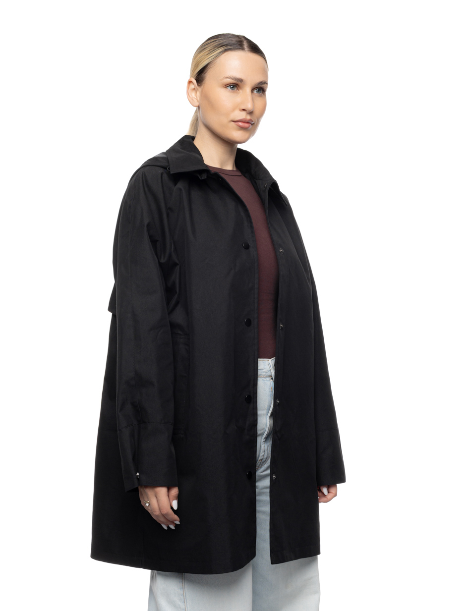 Biston γυναικείο ντεμί πανωφόρι 55-101-003 BLACK