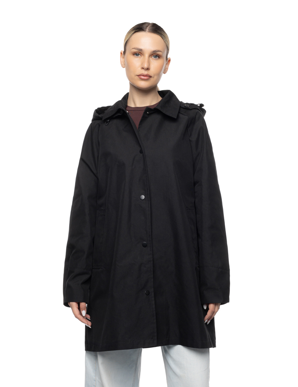 Biston γυναικείο ντεμί πανωφόρι 55-101-003 BLACK