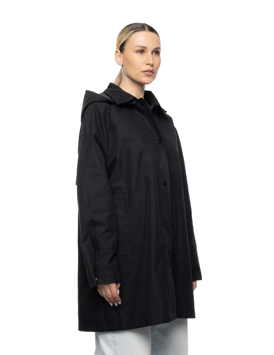 Biston γυναικείο ντεμί πανωφόρι 55-101-003 BLACK