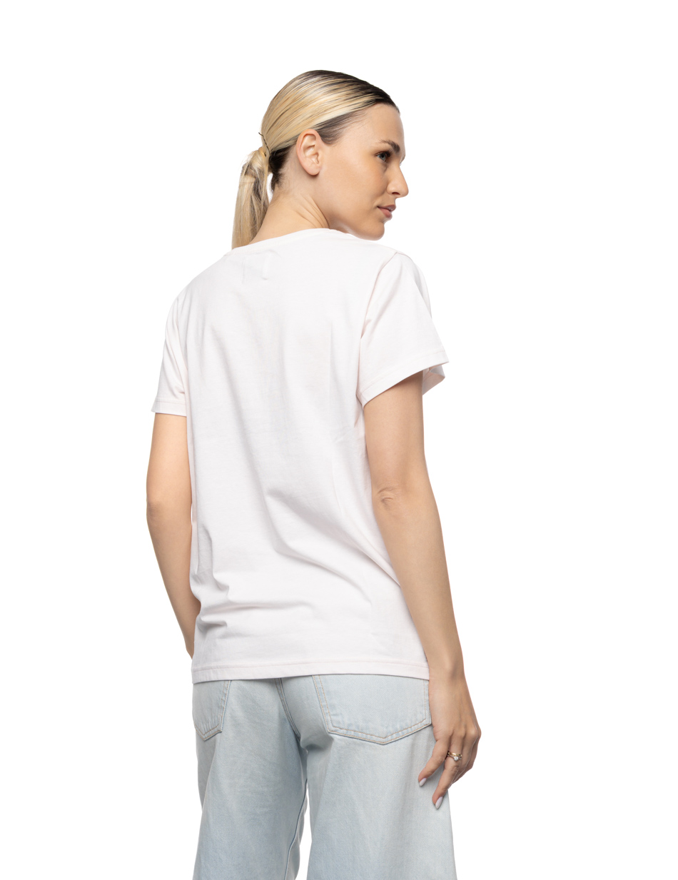 Smart Γυναικείο t-shirt με τύπωμα πρόσωπο 55-106-001 PINK