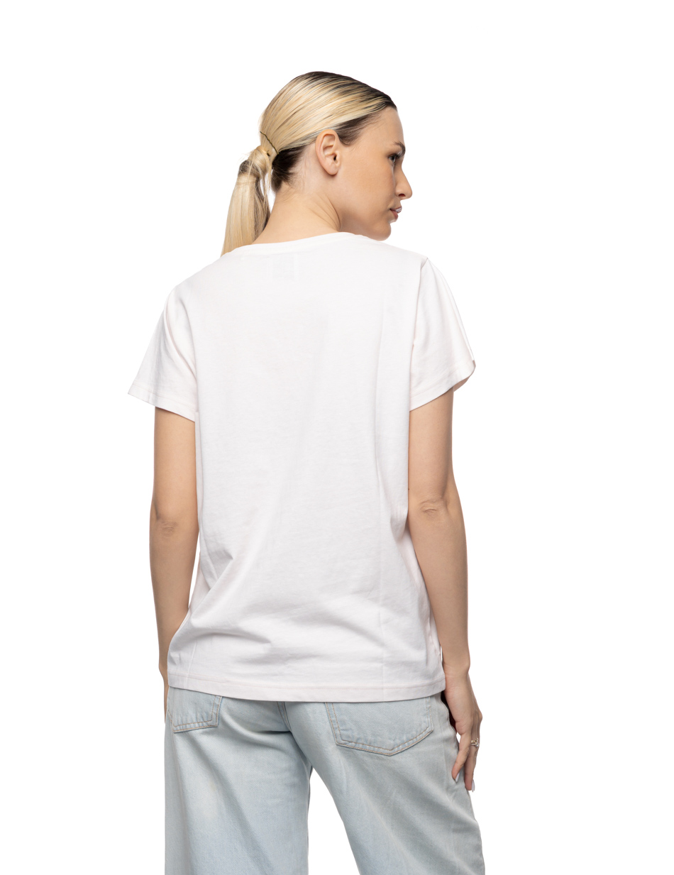 Smart Γυναικείο t-shirt με τύπωμα "πεταλούδα" 55-106-002 PINK