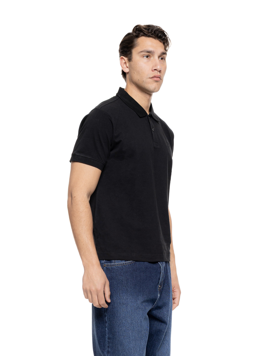 Splendid Ανδρικό μπλουζάκι πόλο πικέ 55-206-025 BLACK