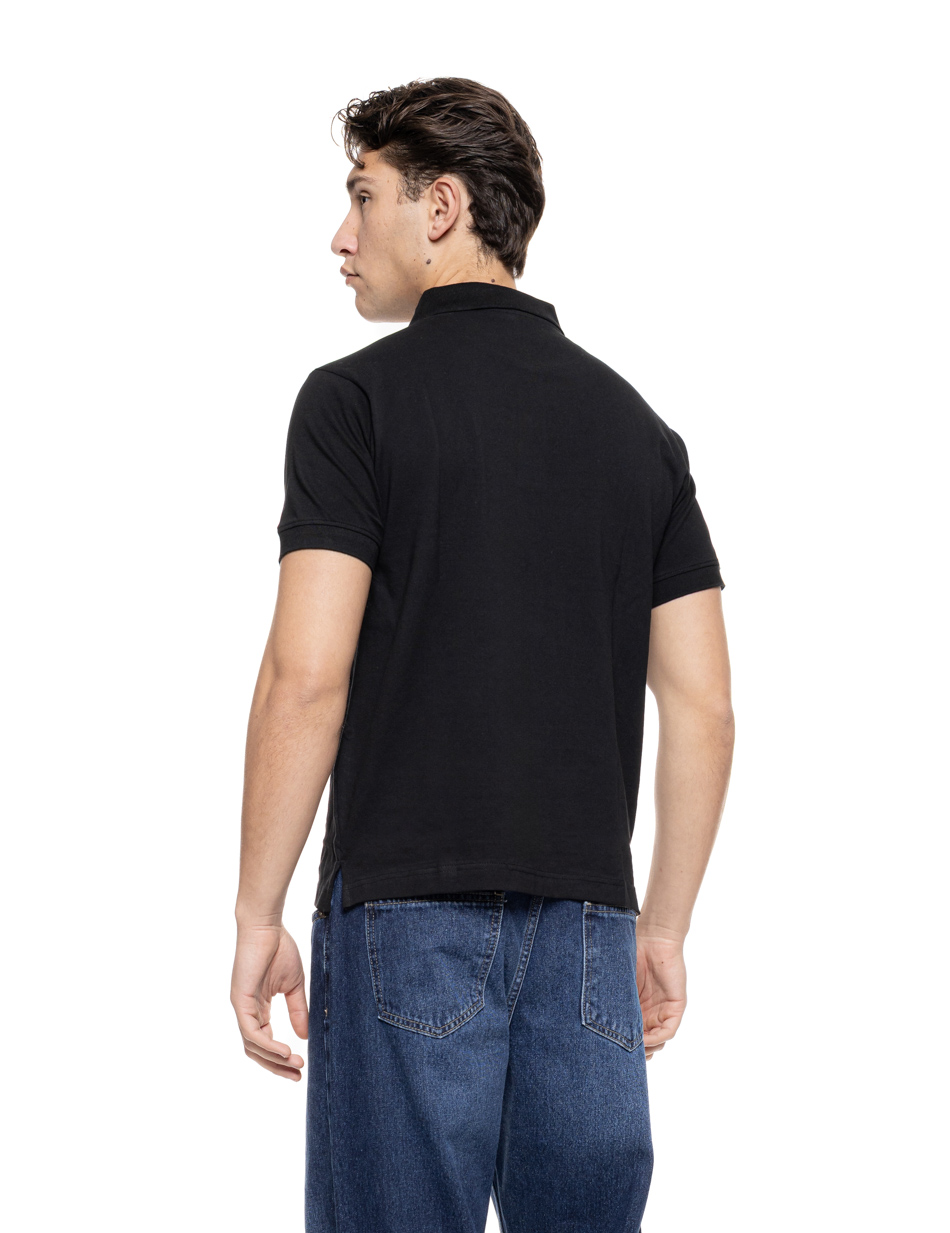 Splendid Ανδρικό μπλουζάκι πόλο πικέ 55-206-025 BLACK