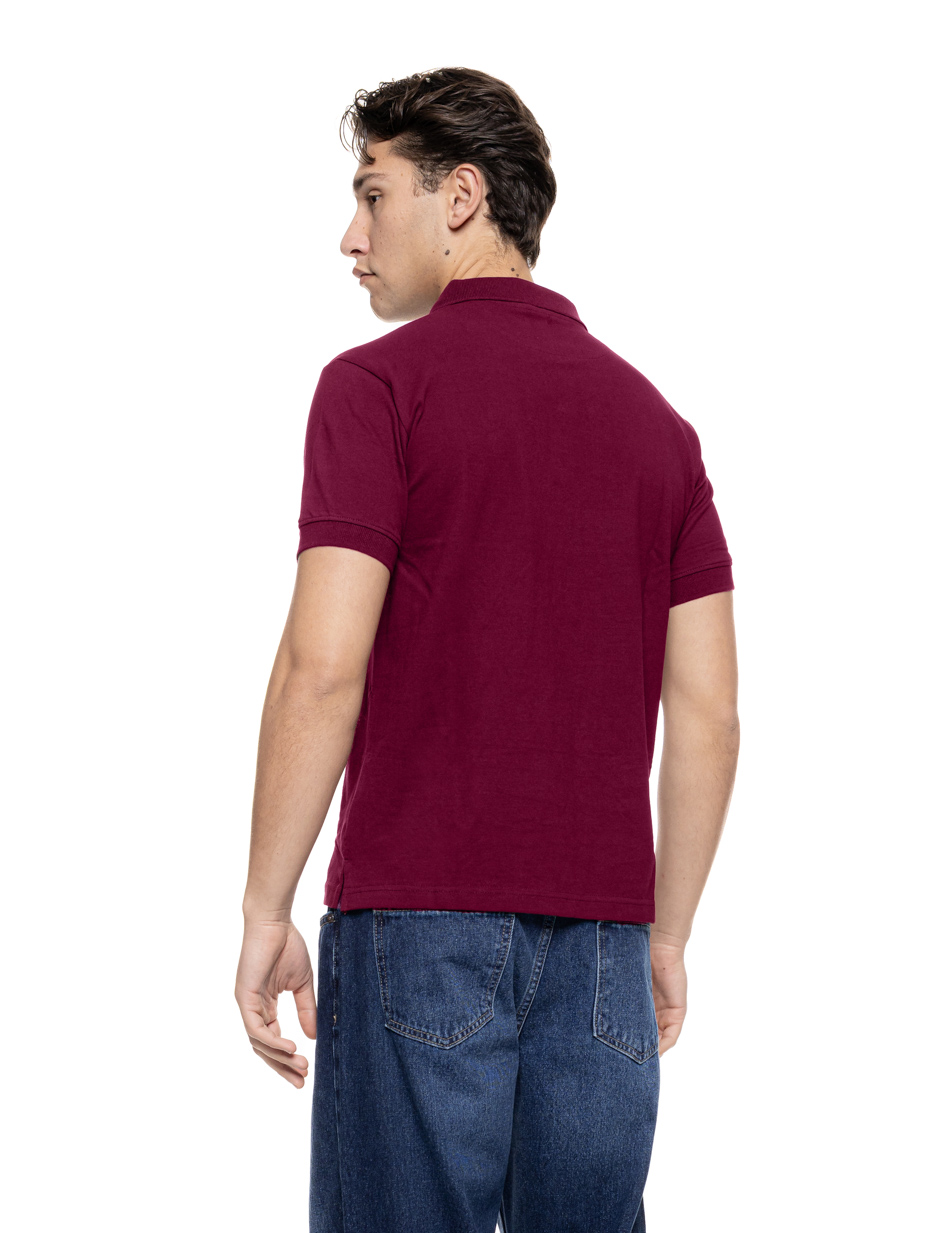 Splendid Ανδρικό μπλουζάκι πόλο πικέ 55-206-025 BORDEAUX