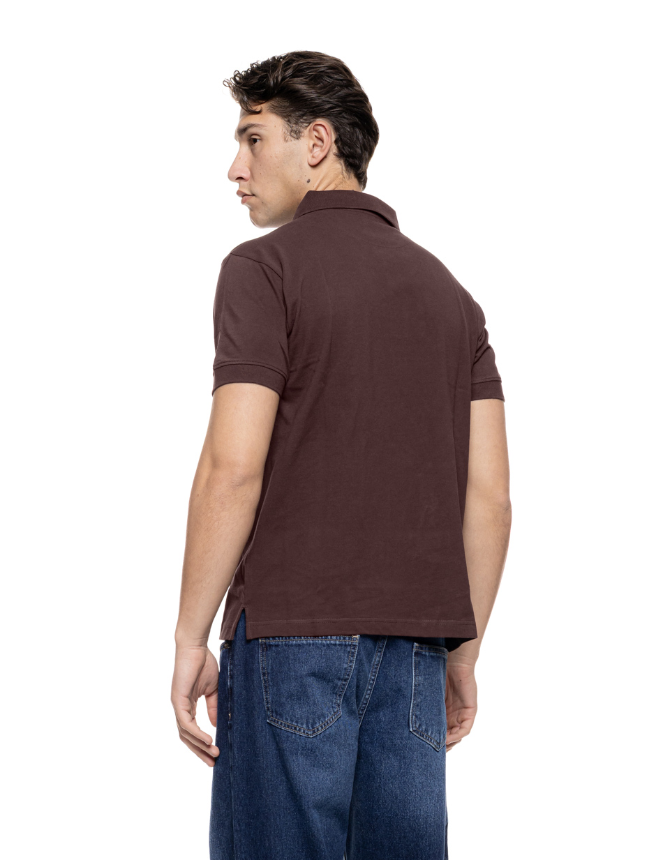 Splendid Ανδρικό μπλουζάκι πόλο πικέ 55-206-025 BROWN