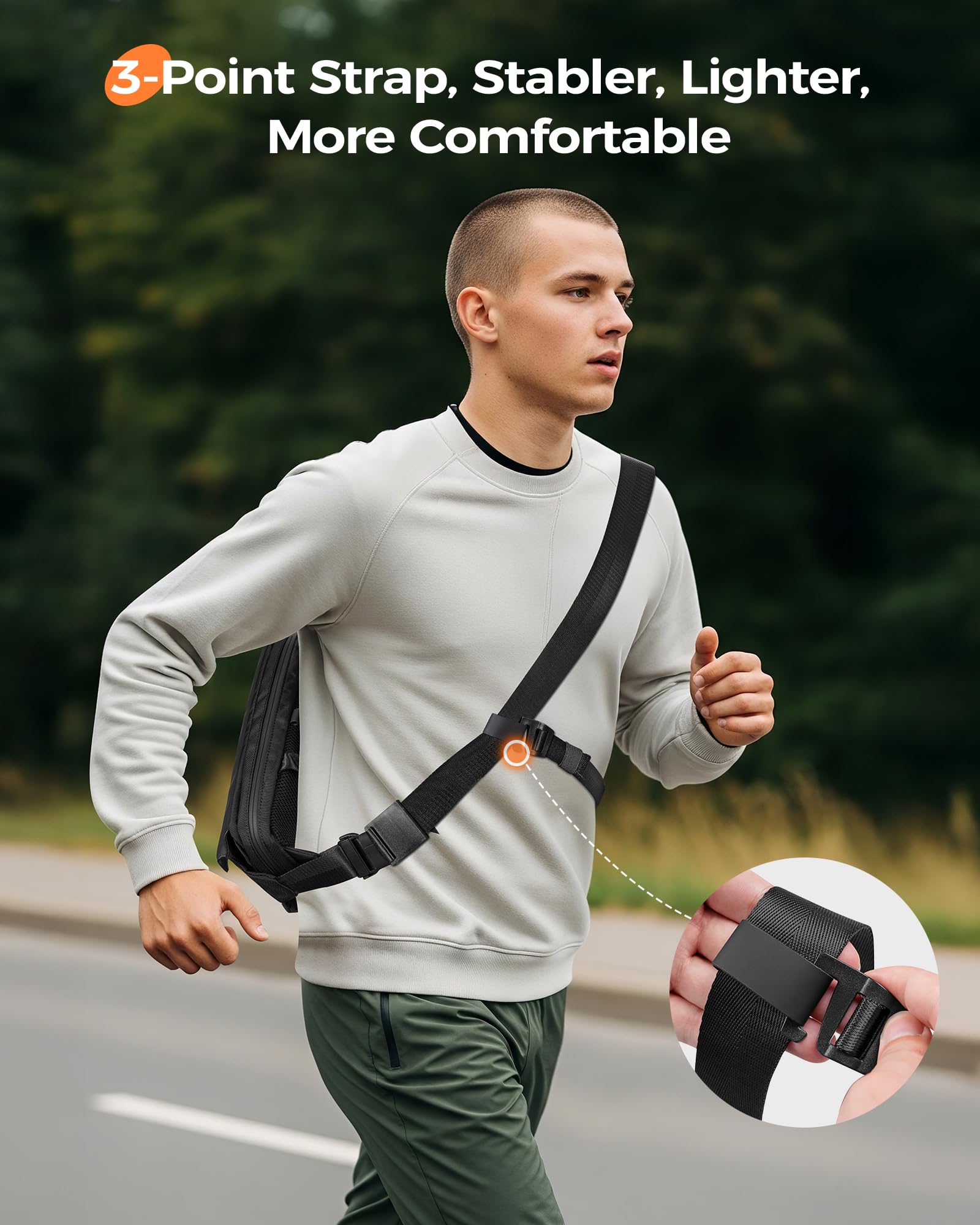 Τσαντάκι Crossbody Matein 6780 μαύρο