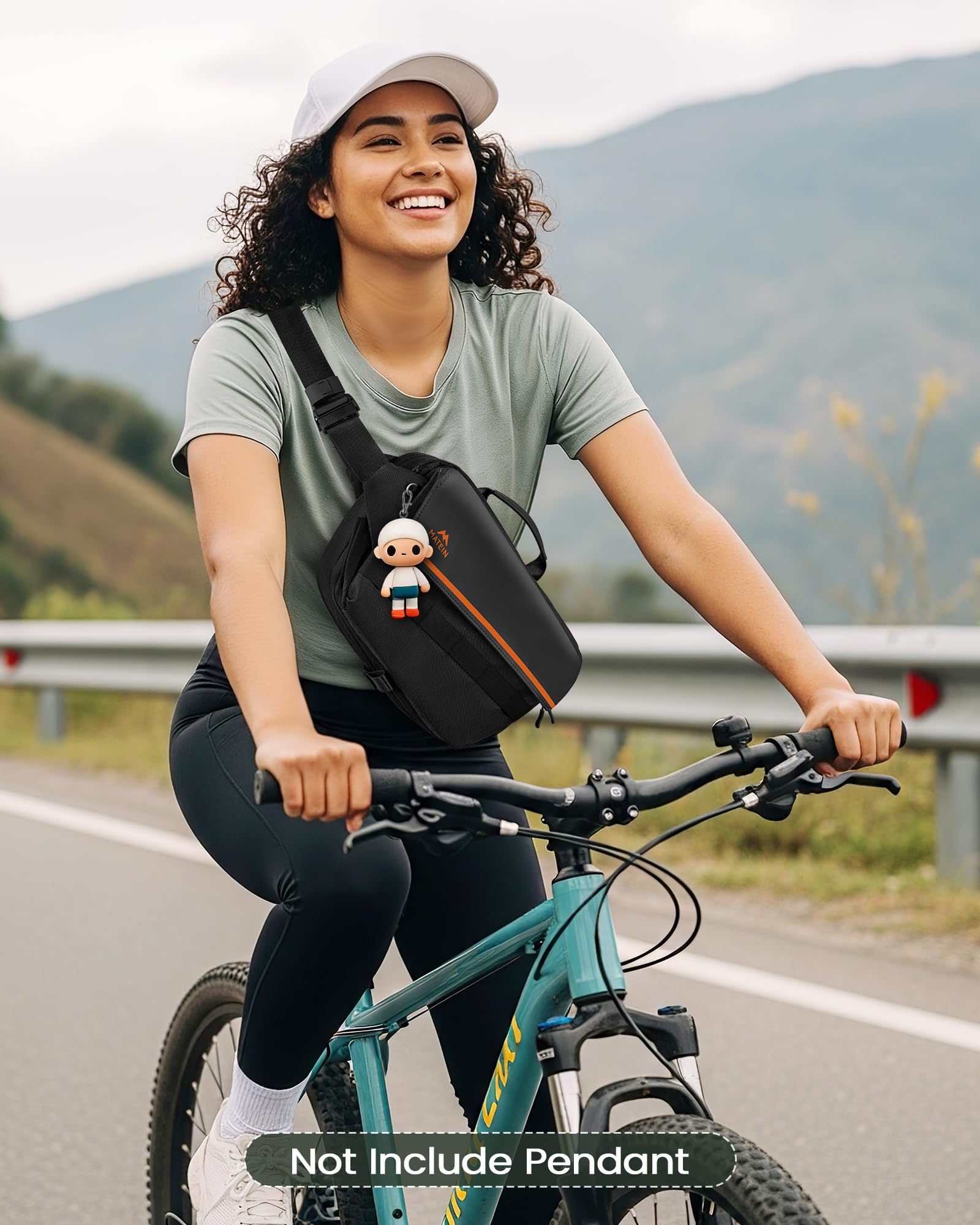 Τσαντάκι Crossbody Matein 6780 μαύρο