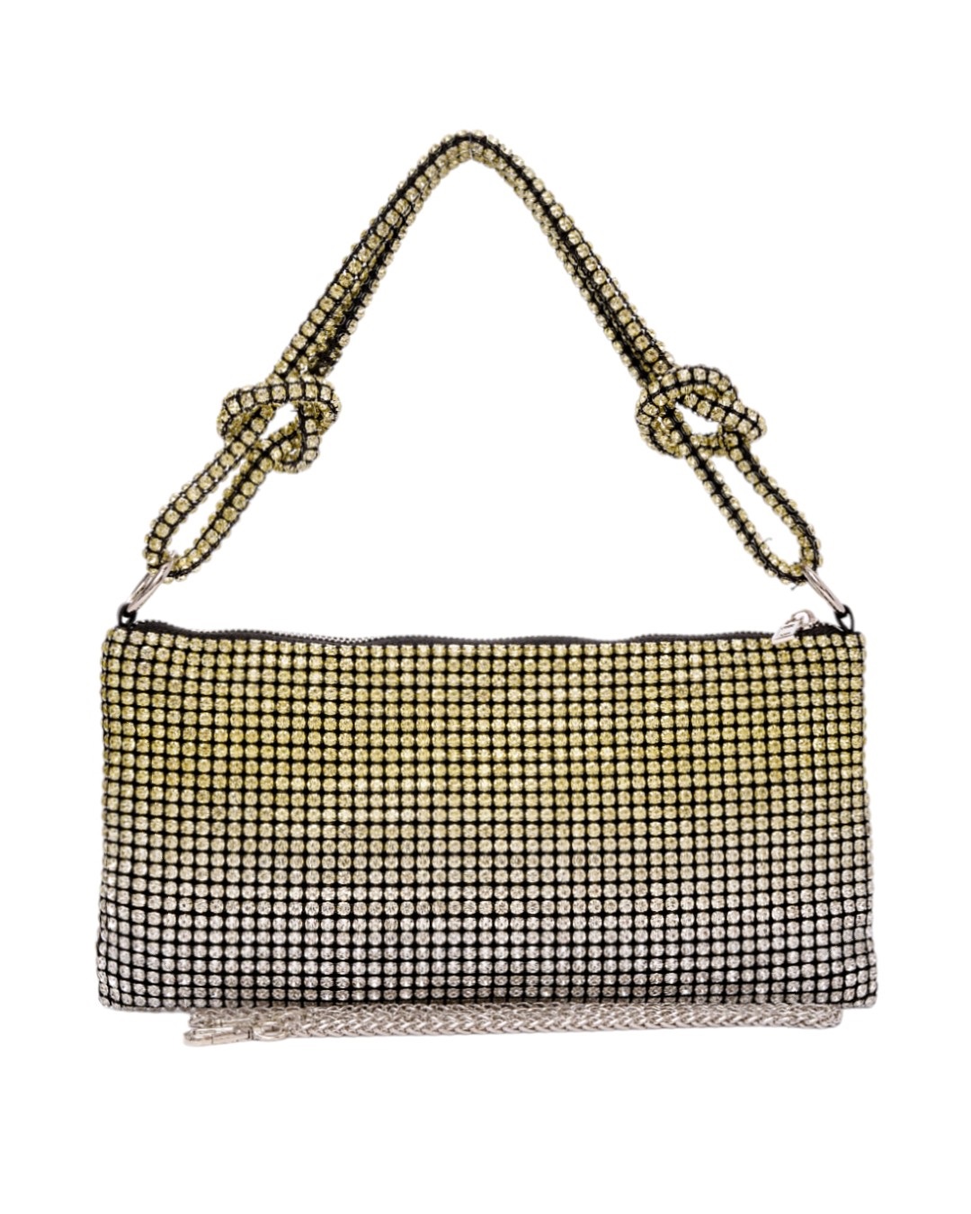 Τσάντα φάκελος clutch 21968 - Κίτρινο