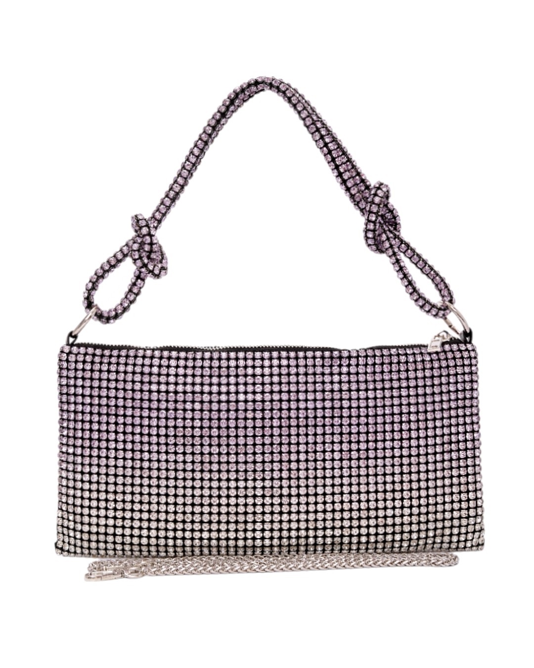 Τσάντα φάκελος clutch 21968 - Μώβ