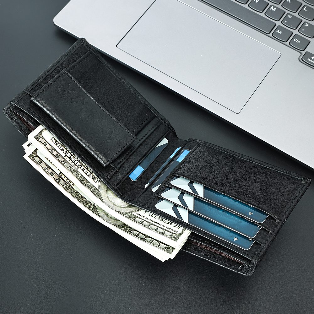 Δερμάτινο Ανδρικό Πορτοφόλι Cardinal 8068 μαύρο