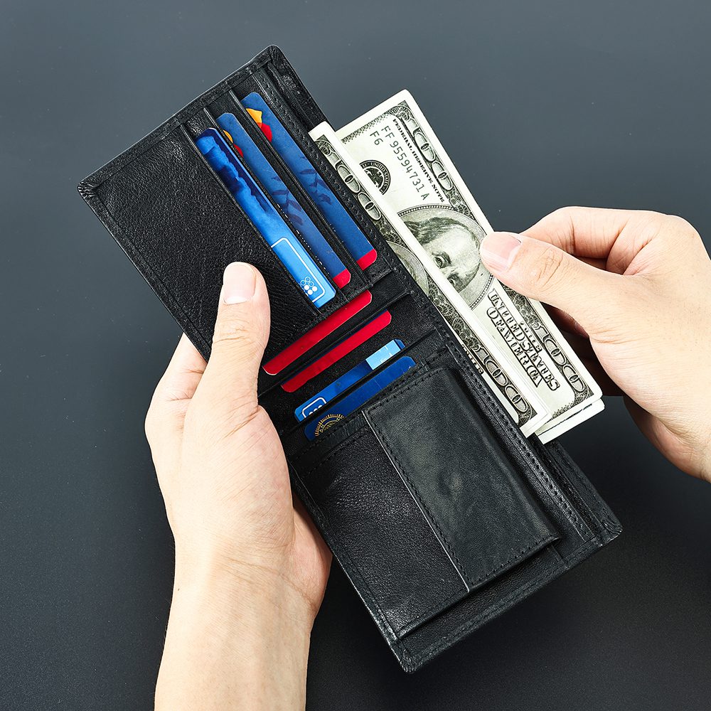 Δερμάτινο Ανδρικό Πορτοφόλι Cardinal 8068 μαύρο