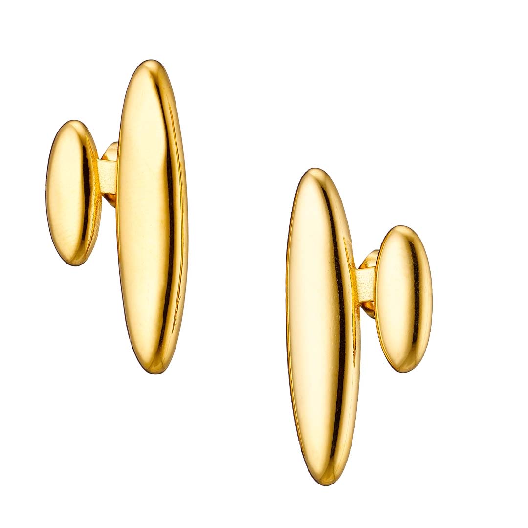 Γυναικείο Καρφωτό Σκουλαρίκι από ανοξείδωτο ατσάλι N-02332G