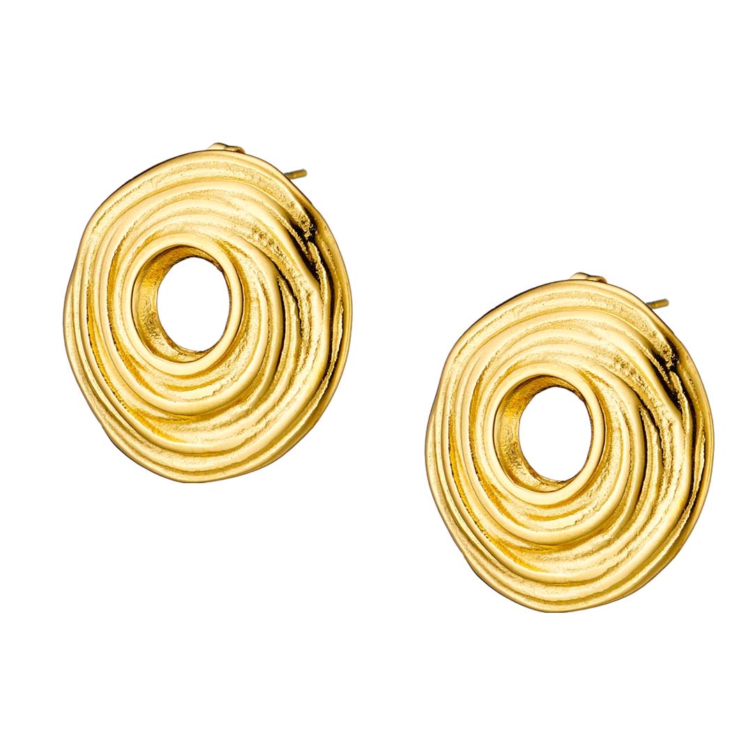 Γυναικείο Καρφωτό Σκουλαρίκι από ανοξείδωτο ατσάλι N-02334G