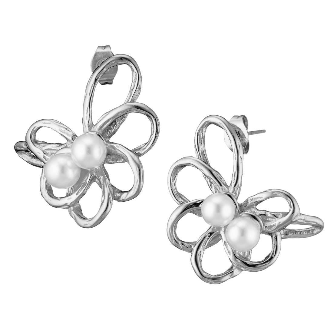 Γυναικείο Καρφωτό Σκουλαρίκι από ανοξείδωτο ατσάλι N-02338