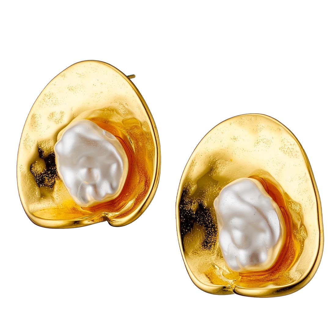 Γυναικείο Καρφωτό Σκουλαρίκι από ανοξείδωτο ατσάλι N-02340G