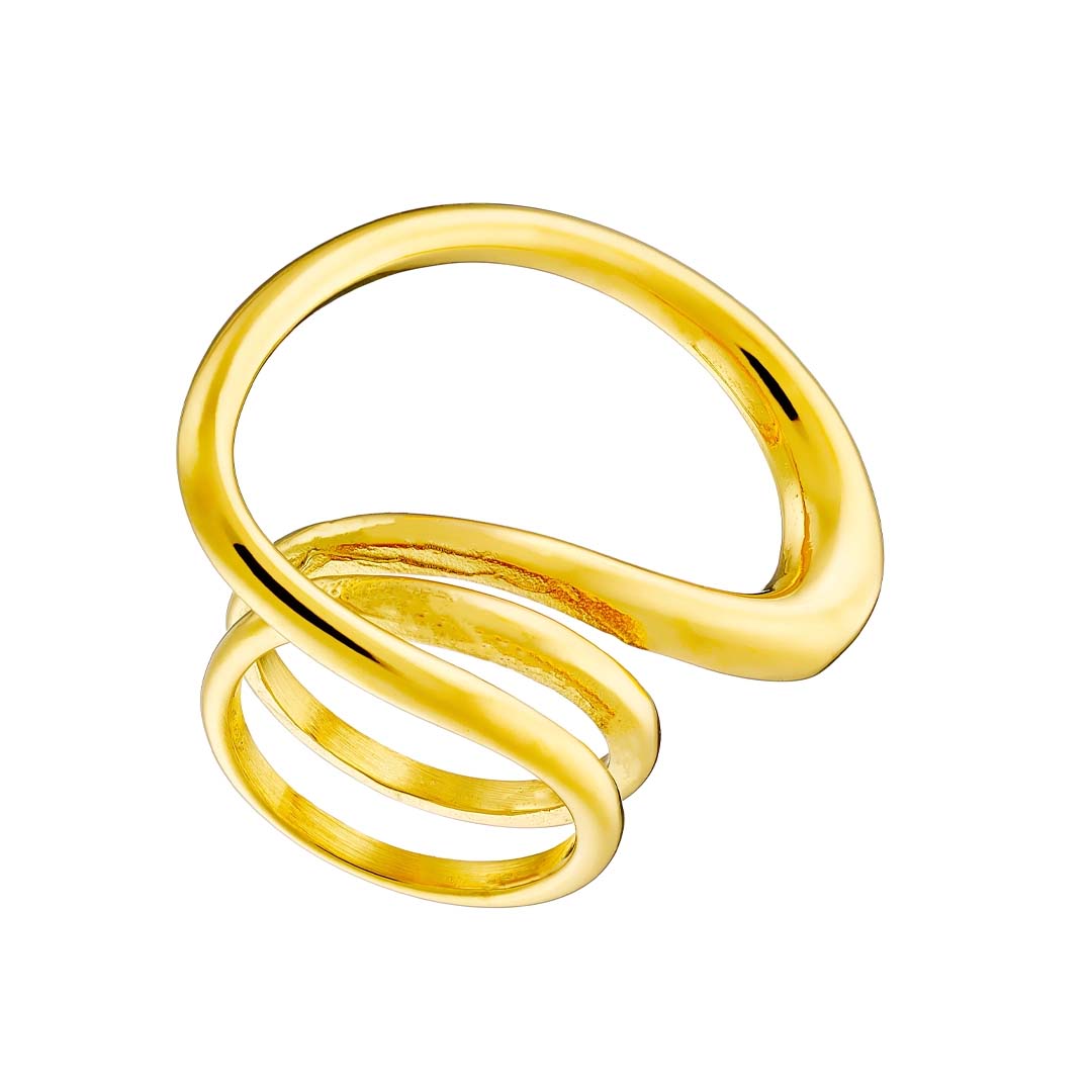 Γυναικείο Δαχτυλίδι από ανοξείδωτο ατσάλι N-02572G