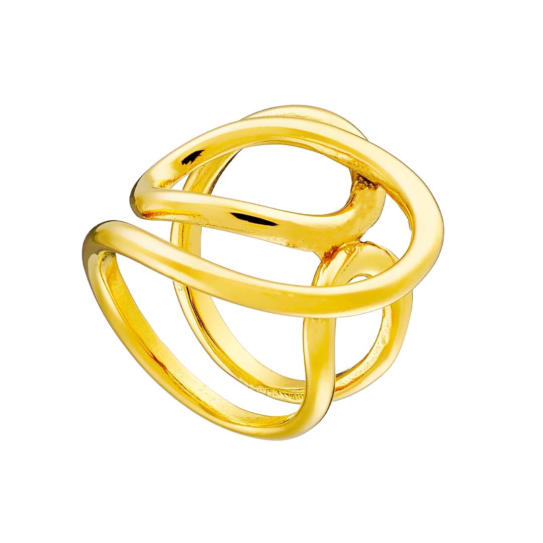 Γυναικείο Δαχτυλίδι από ανοξείδωτο ατσάλι N-02573G