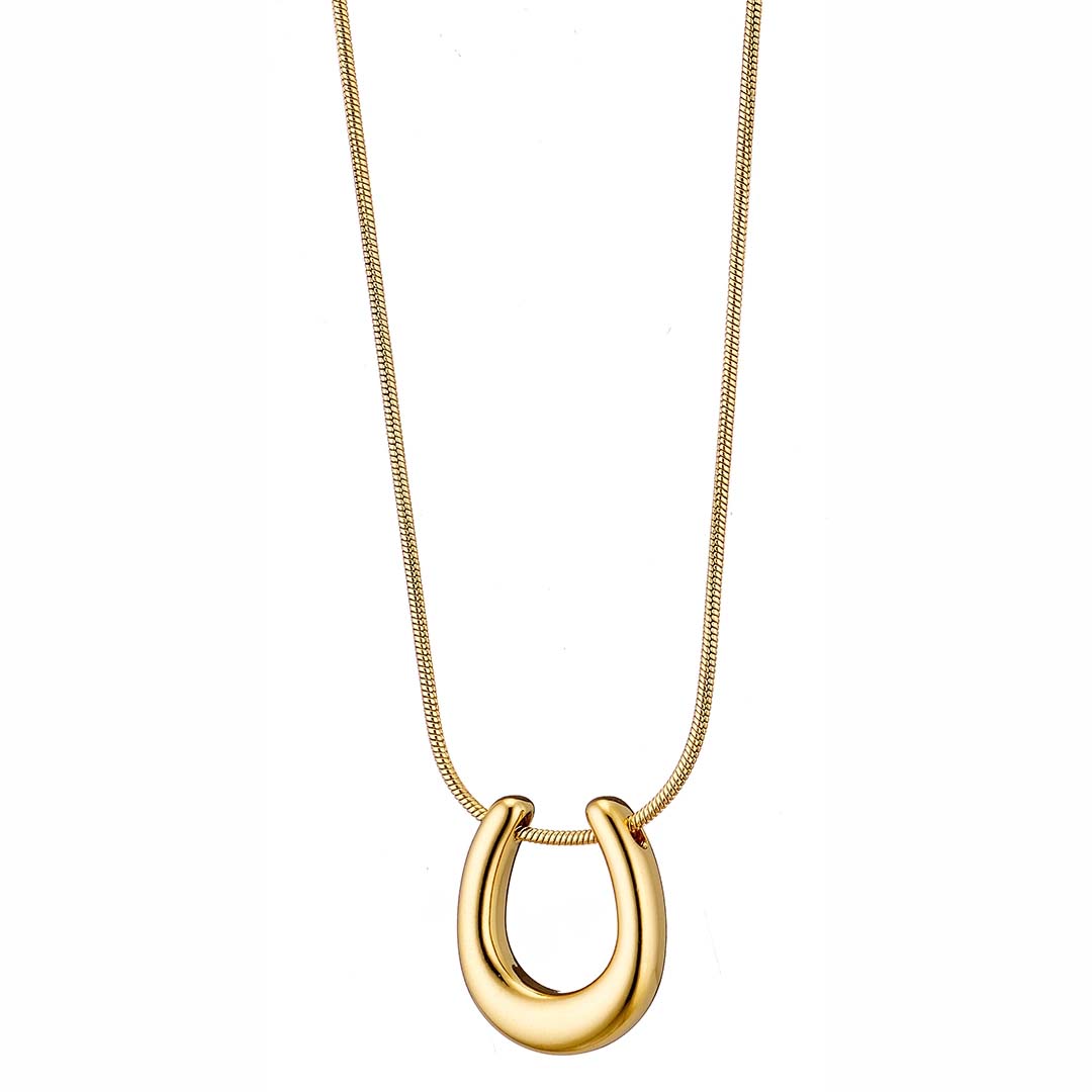 Sequoia Γυναίκειο Κολιέ επιχρυσωμένο 
 από ανοξείδωτο ατσάλι N-07225G