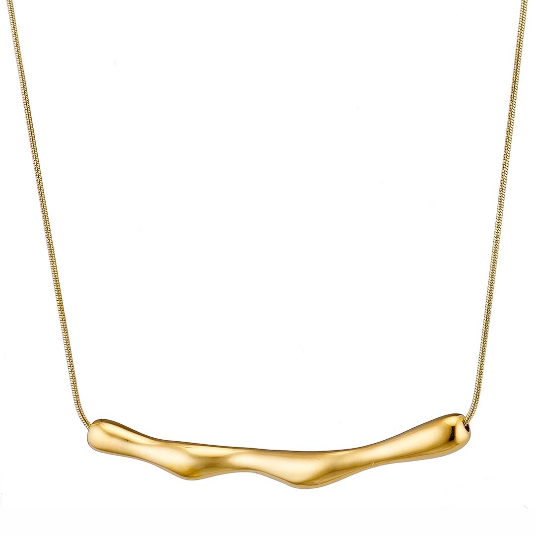 Sequoia Γυναίκειο Κολιέ από ανοξείδωτο ατσάλι N-07232G