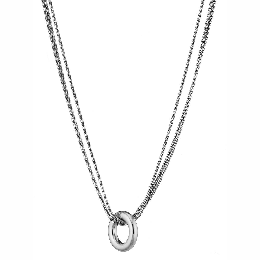 Γυναικείο κολιέ από ανοξείδωτο ατσάλι N-07234