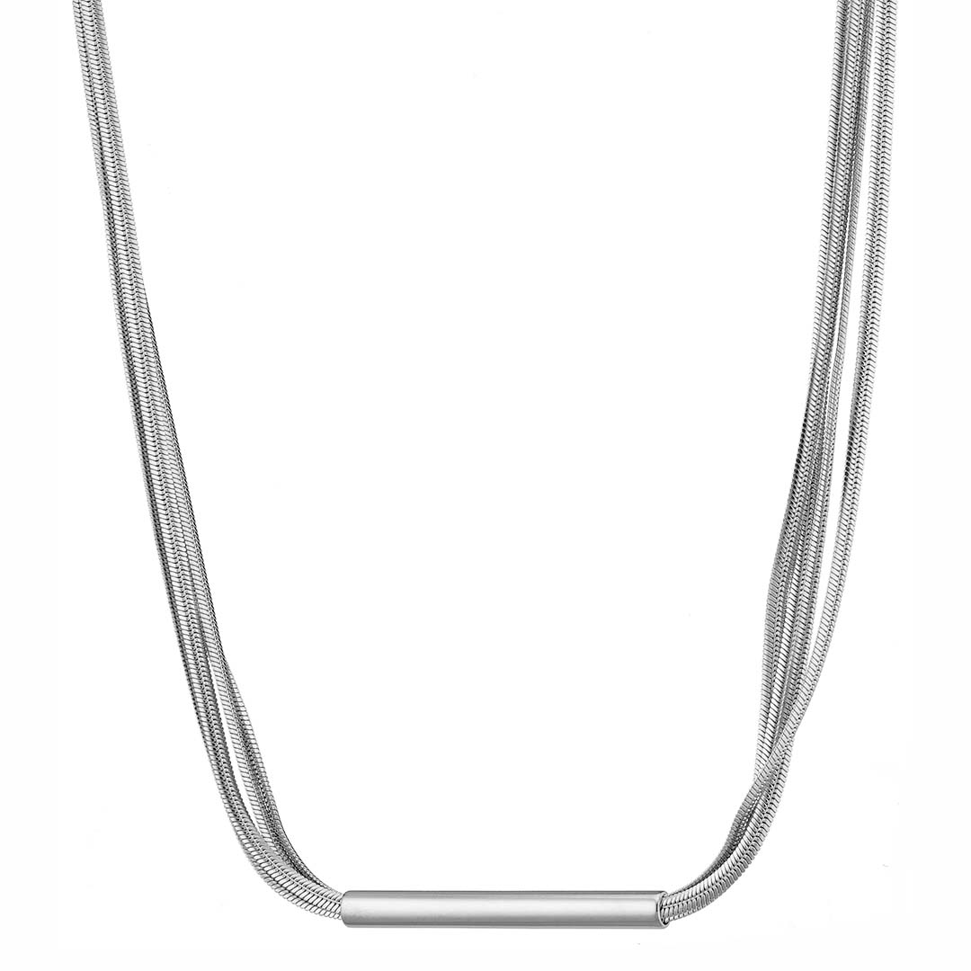 Sequoia Γυναίκειο Κολιέ από ανοξείδωτο ατσάλι N-07235