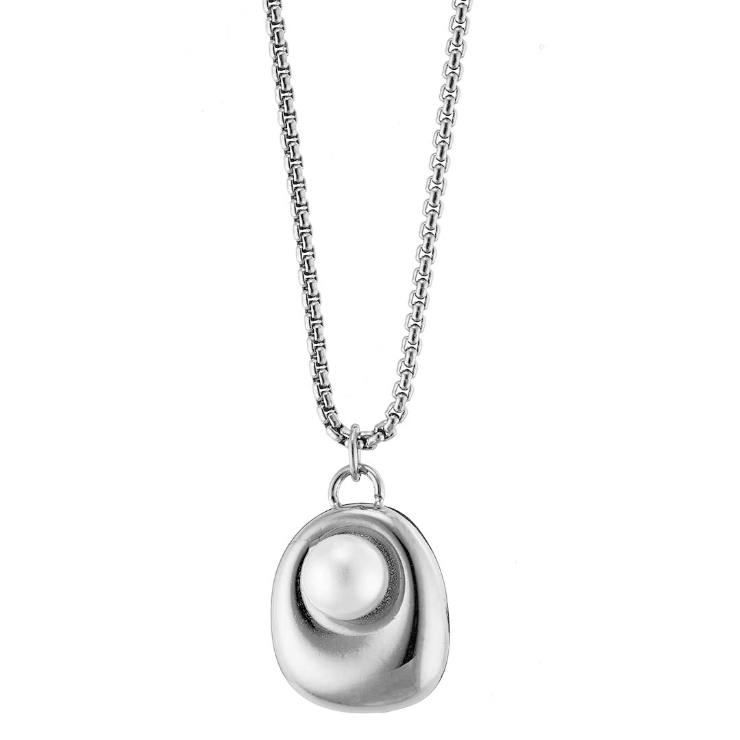 Γυναικείο κολιέ από ανοξείδωτο ατσάλι N-07265