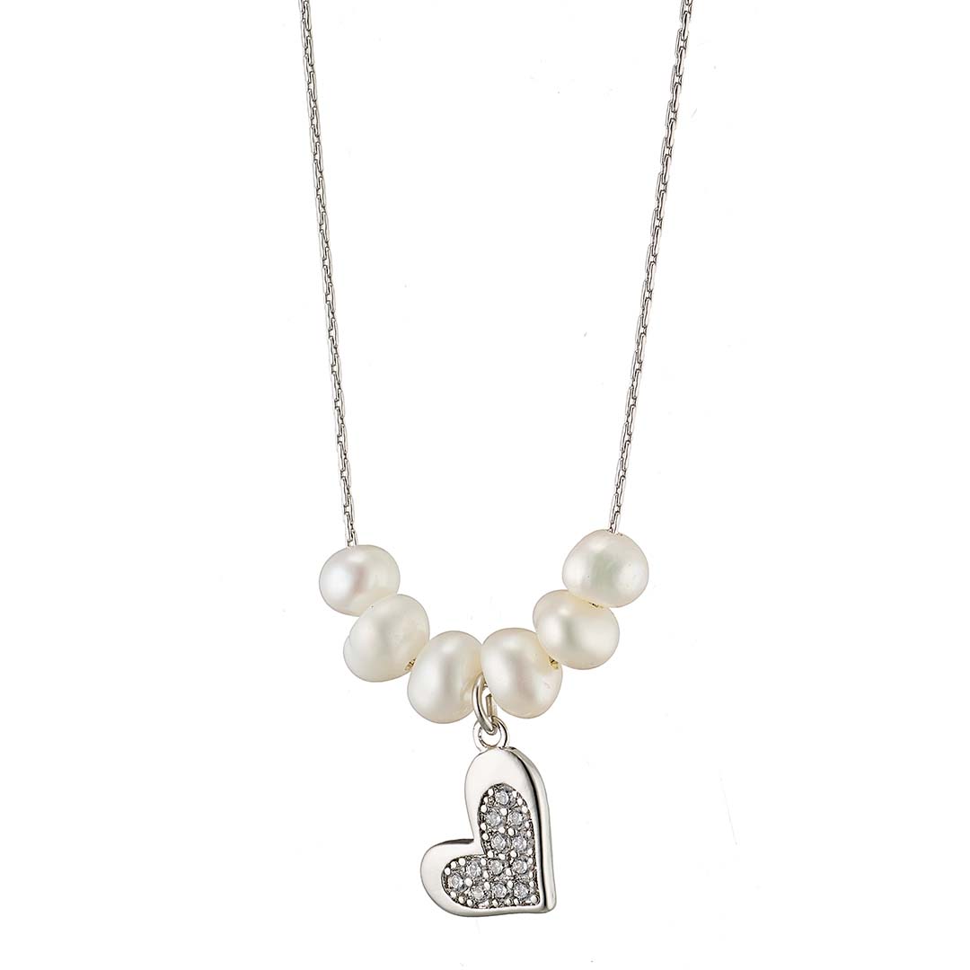 Γυναικείο κολιέ από ανοξείδωτο ατσάλι N-07278