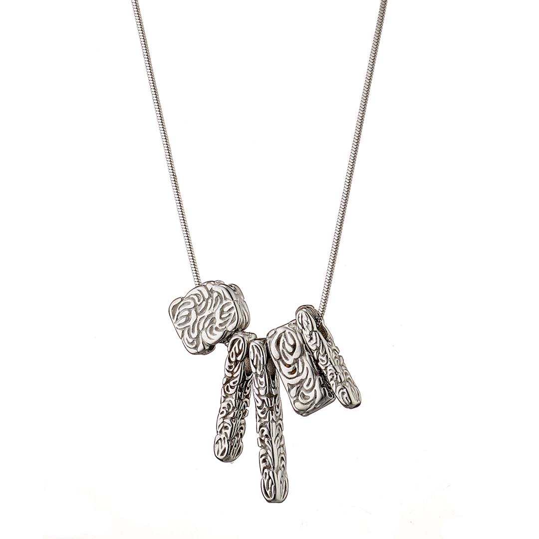 Γυναικείο κολιέ από ανοξείδωτο ατσάλι N-07289