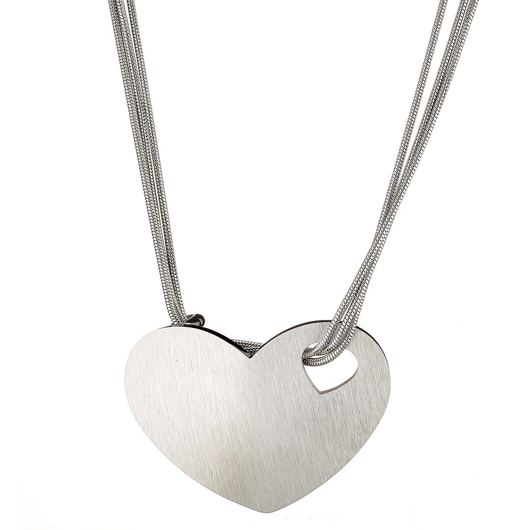 Γυναικείο κολιέ από ανοξείδωτο ατσάλι N-07292