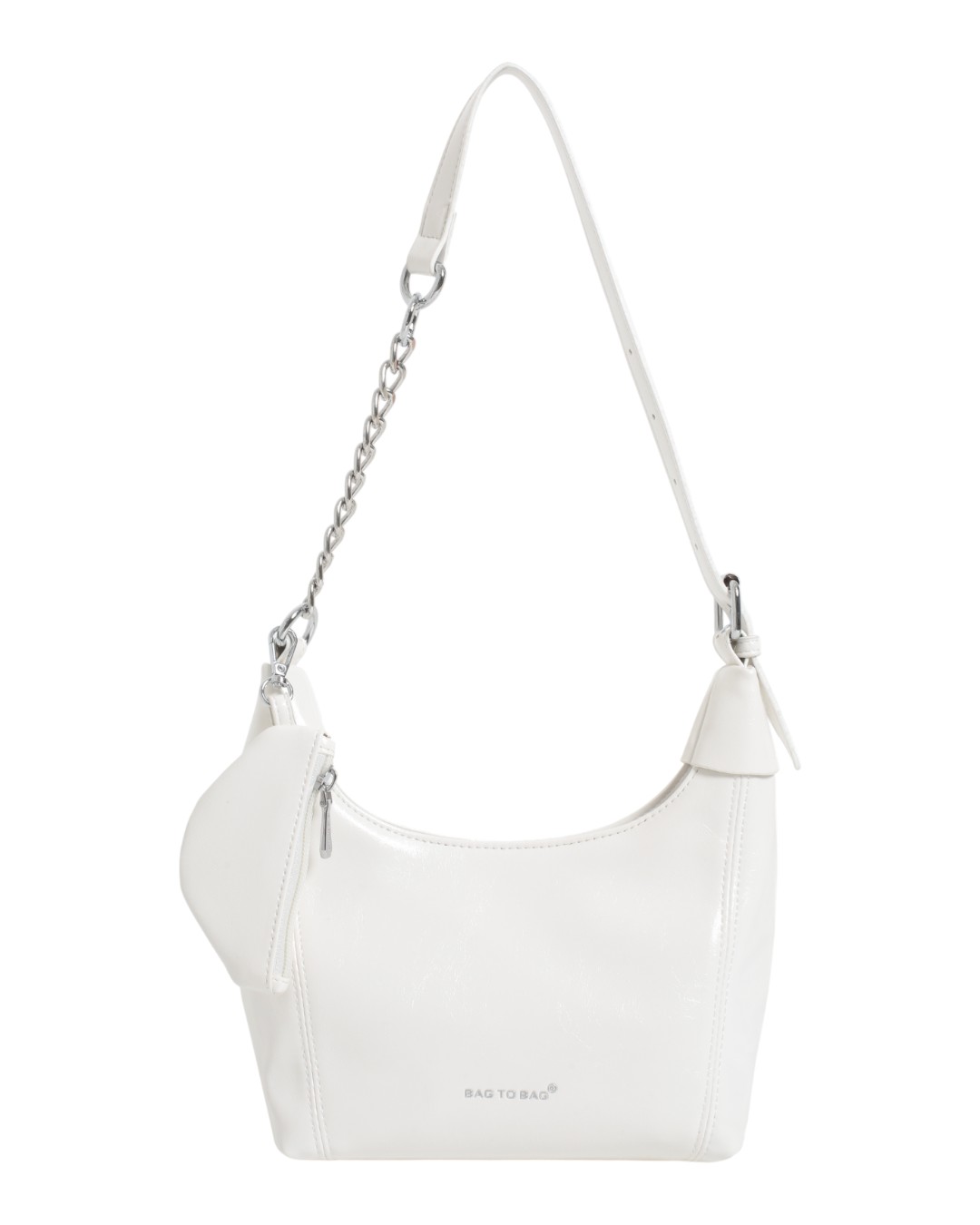 Τσάντα ώμου KX2508 – Ασπρο