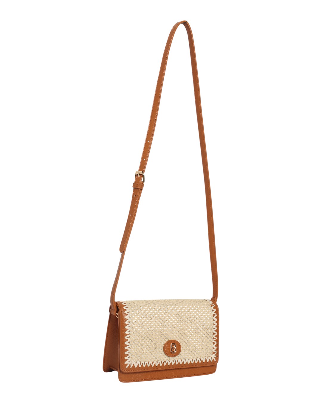 Τσάντα Χιαστί BTB0048 - Κάμελ