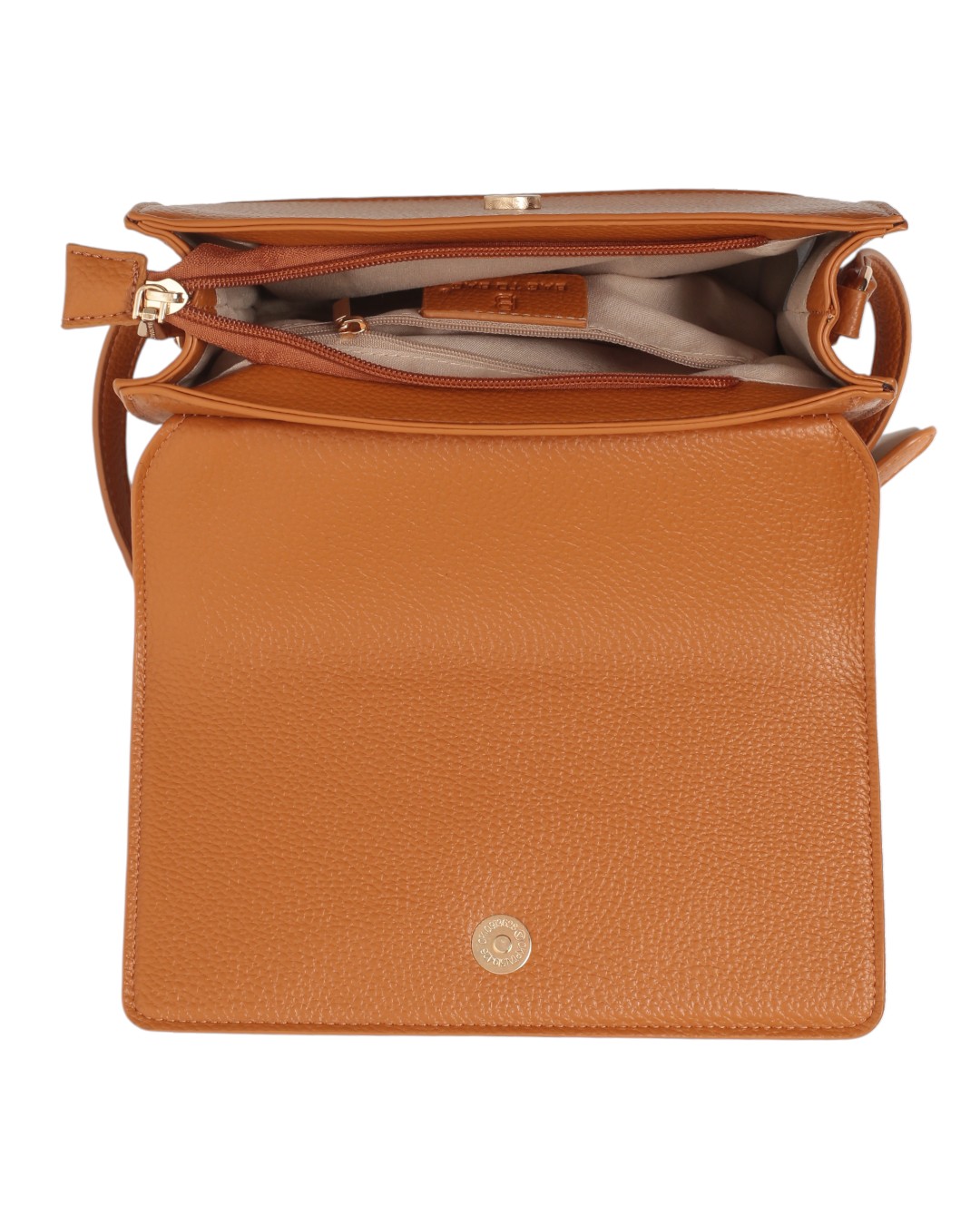 Τσάντα Χιαστί BTB0048 – Κάμελ