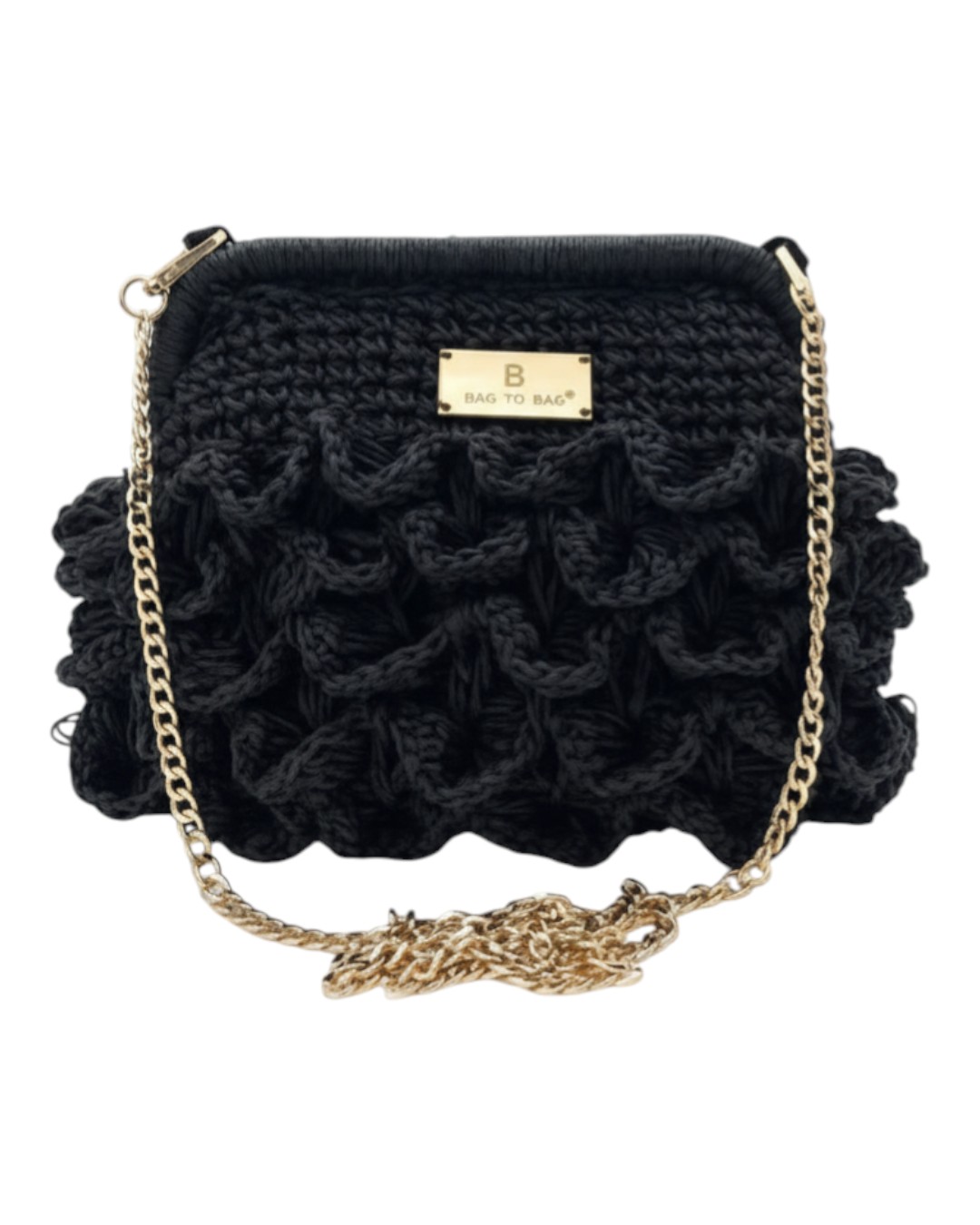 Ψάθινο τσαντάκι χειρός CN26011 – Μαύρο Ψάθινο τσαντάκι χειρός CN26011 – Μαύρο