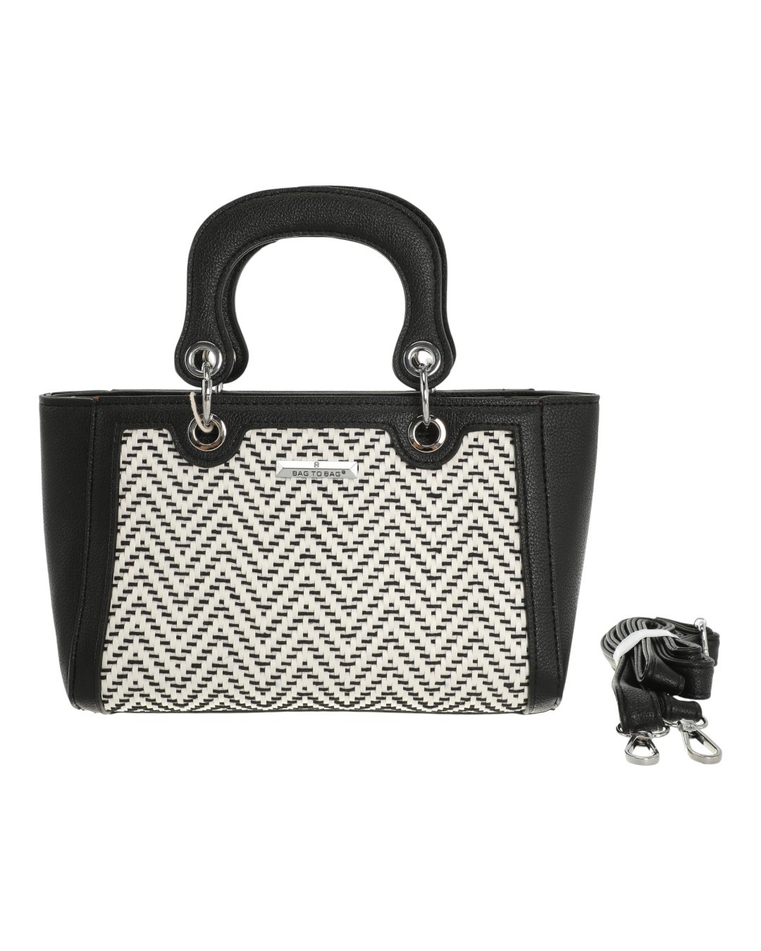 Τσαντάκι χειρός  BY-88177 – Ασπρο