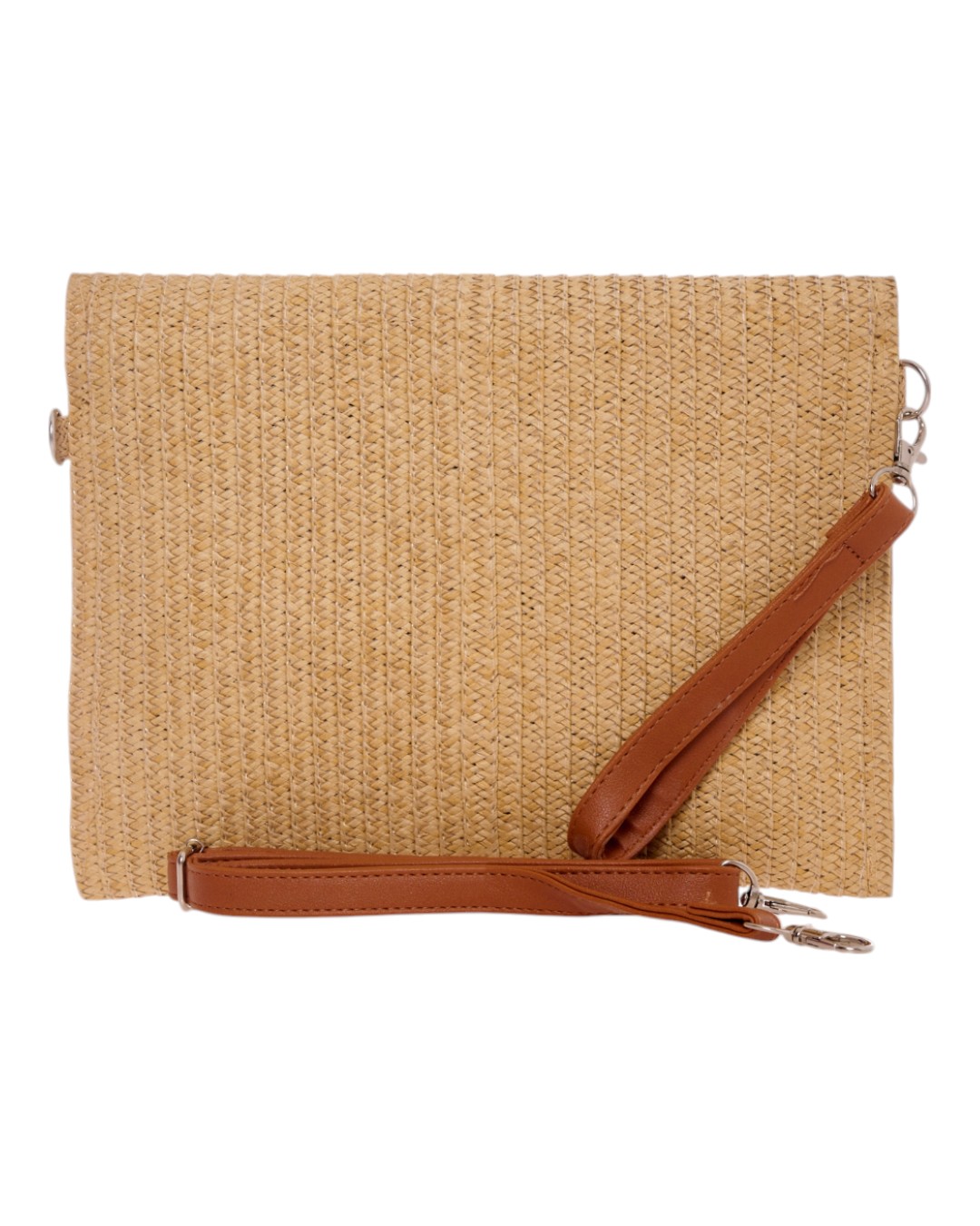 Ψάθινη Τσάντα χειρός XY-2502 - Apricot