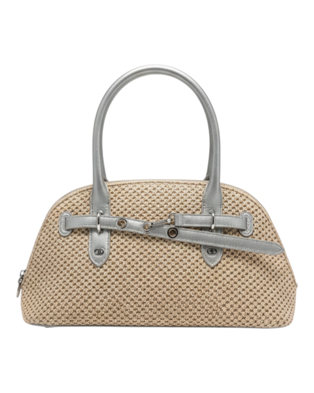 Τσάντα ώμου A8016 – Ασημί