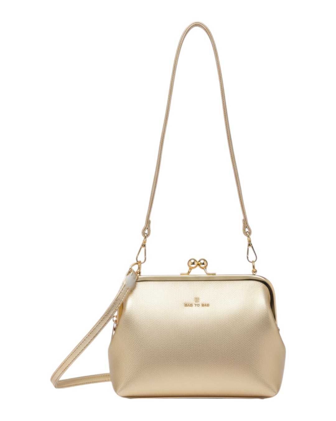 Τσάντα χιαστί WH2508 – Χρυσό