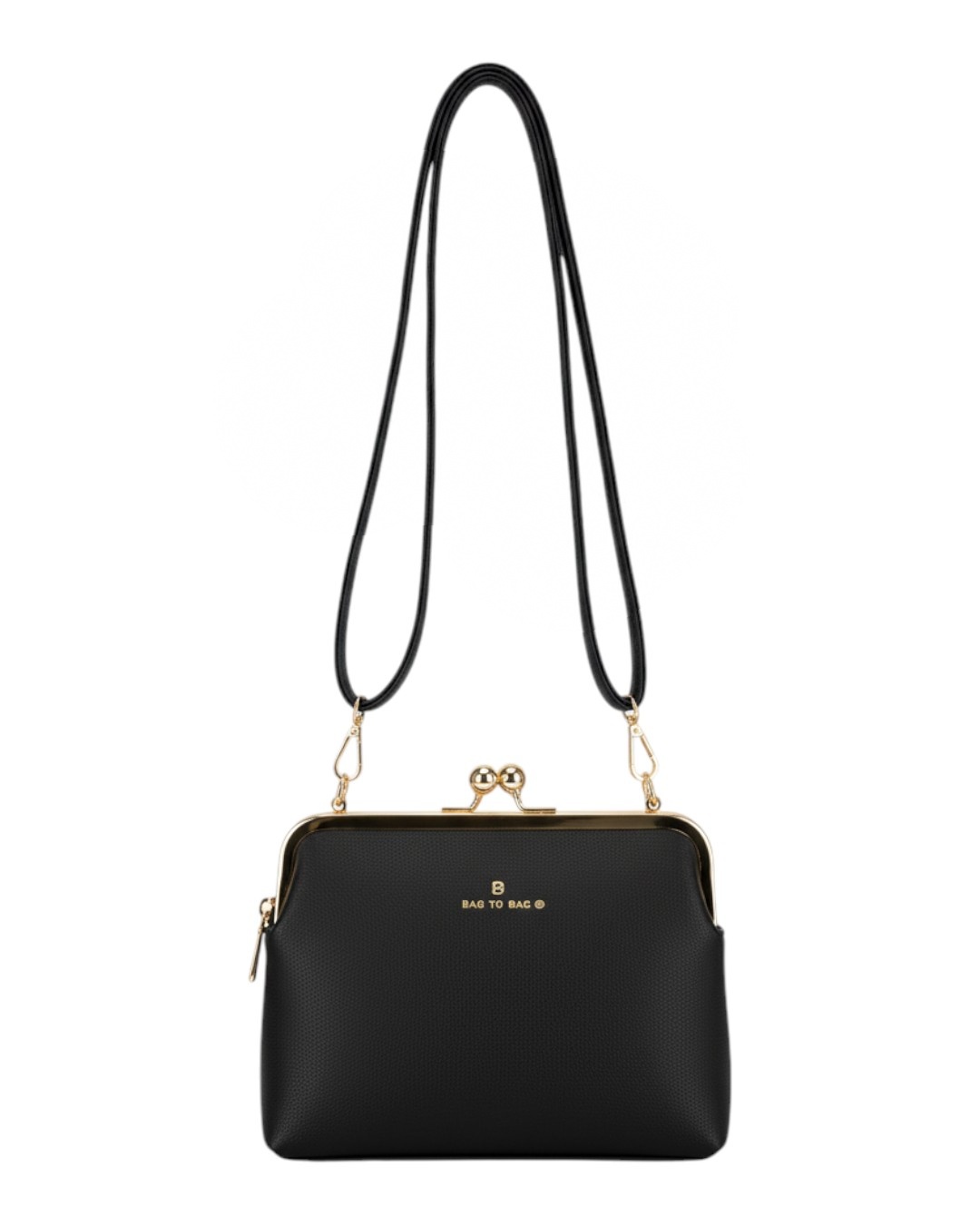 Τσάντα χιαστί WH2508 – Μαύρο