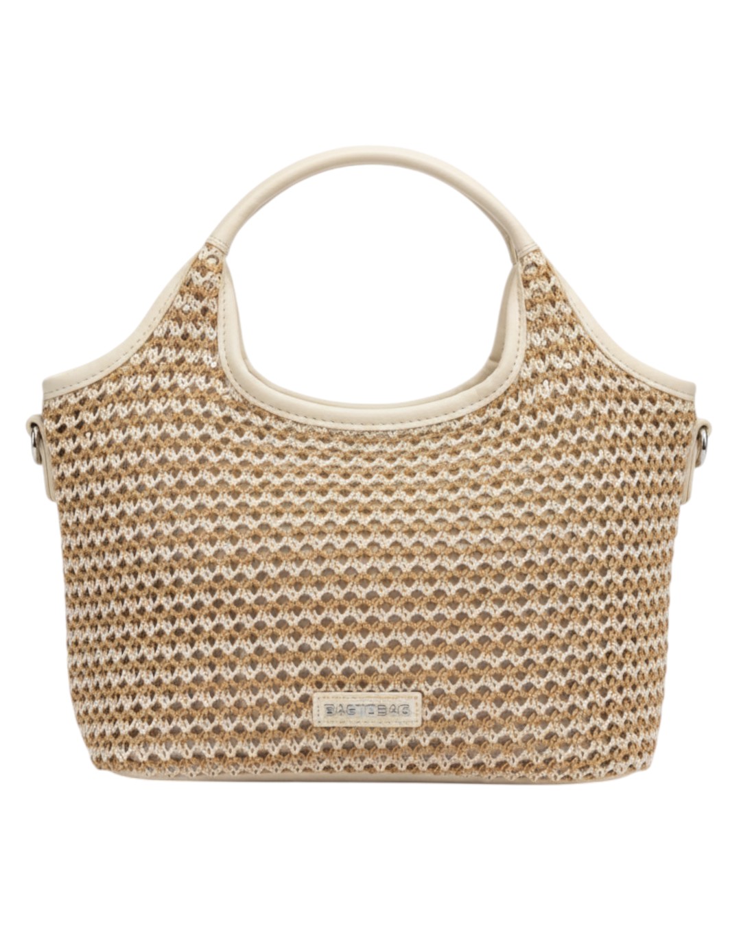 Τσάντα χειρός F2666-2 – Μπέζ