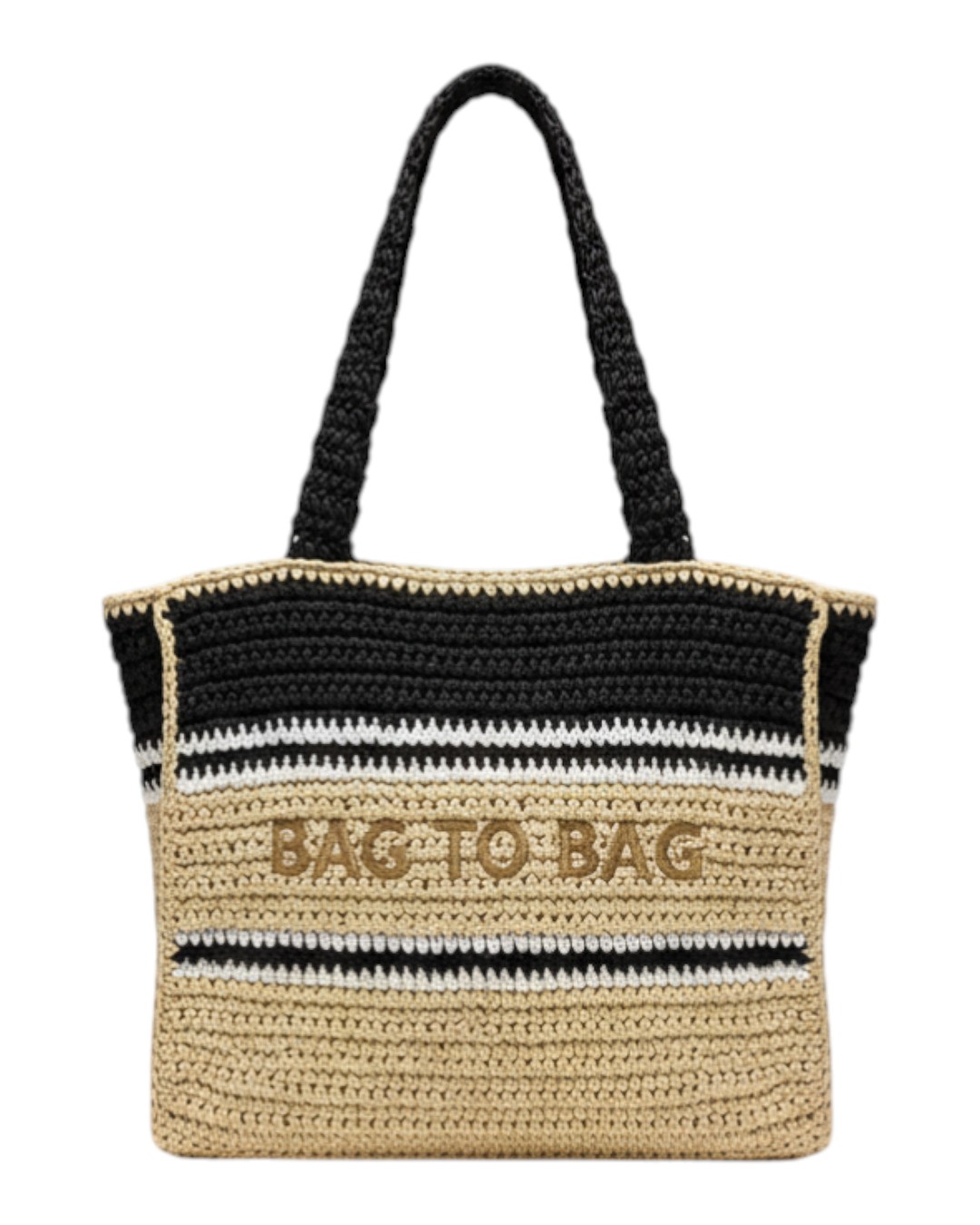 Ψάθινη Τσάντα ώμου XY-2637 – Μπέζ