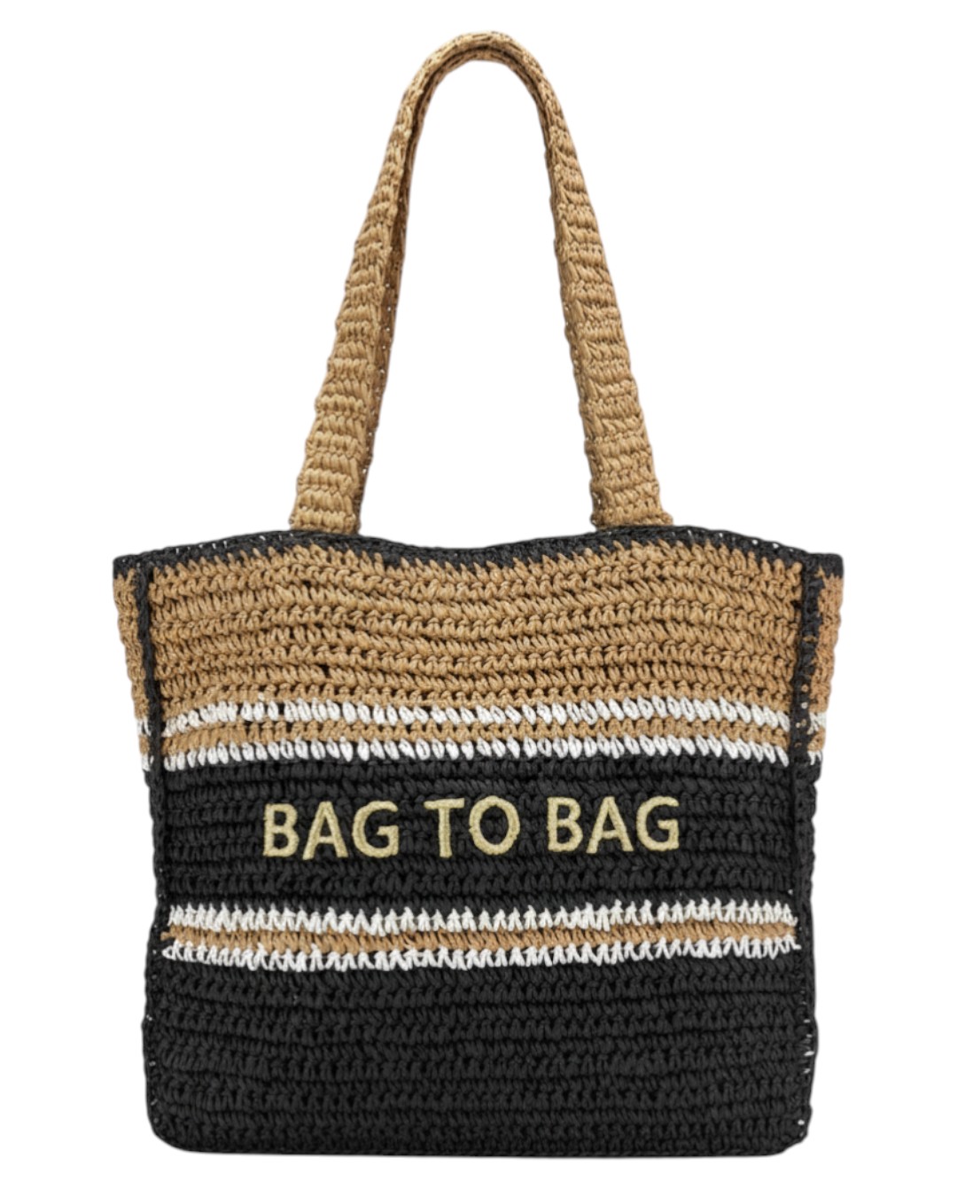 Ψάθινη Τσάντα ώμου XY-2637 – Χακί