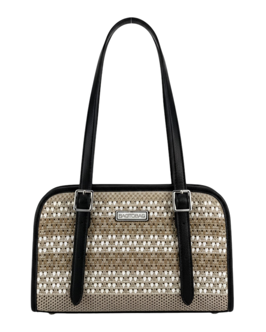 Τσάντα ώμου F2643-4 – B/W