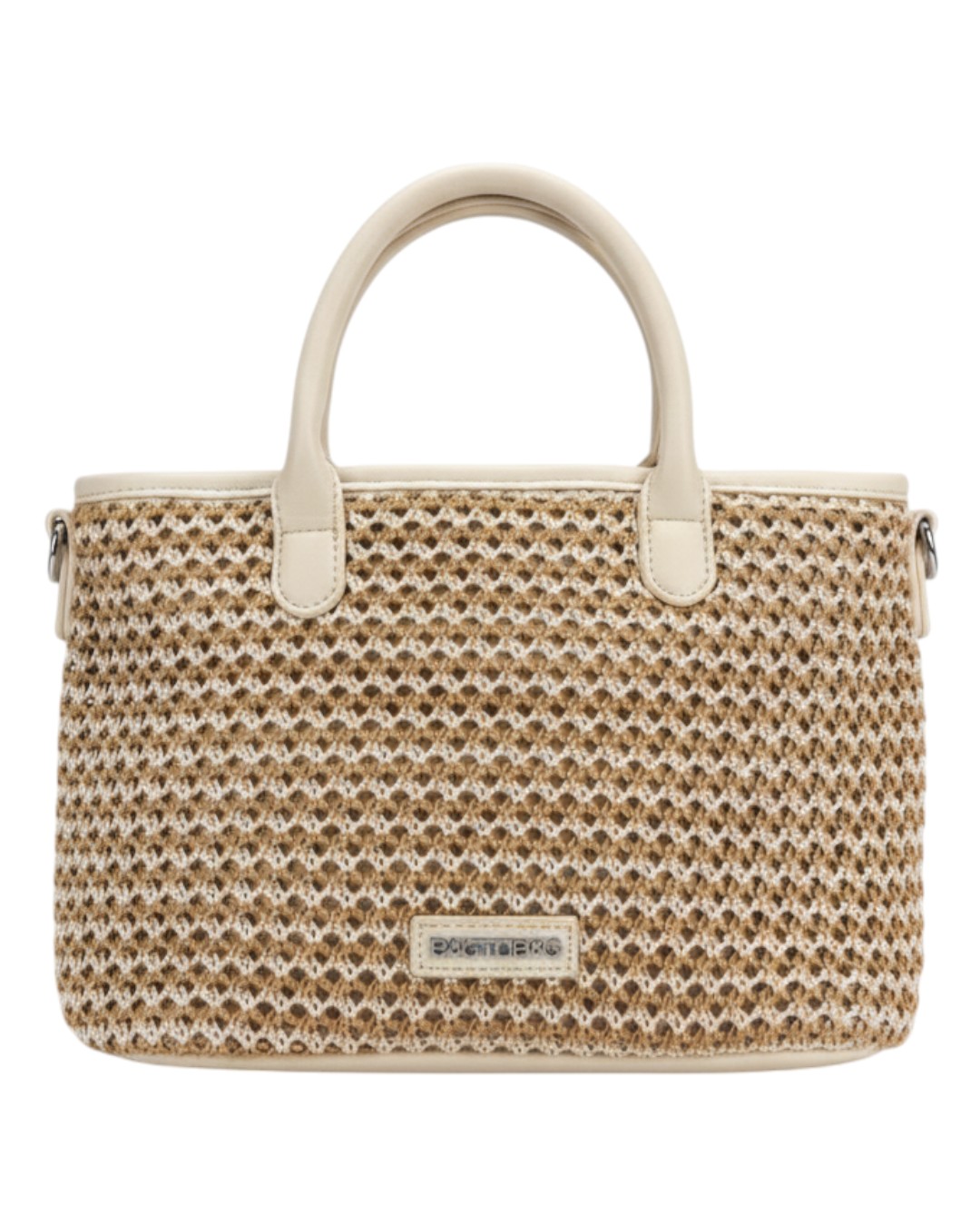 Τσάντα χειρός F2666-1 – Μπέζ